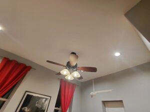Ceiling Drywall Repair and Recessed Lighting Installation in Saint Louis